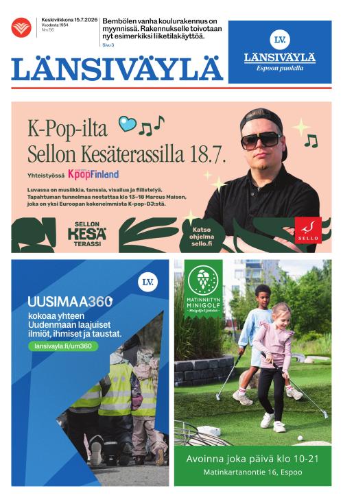 Länsiväylä 15.7.2026