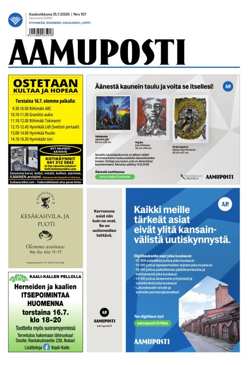 Aamuposti 15.7.2026