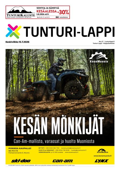 Tunturi-Lappi 15.7.2026