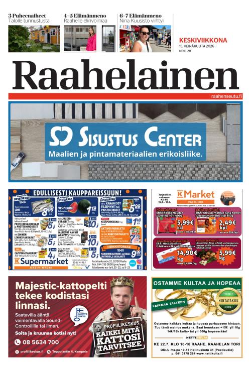 Raahelainen 15.7.2026