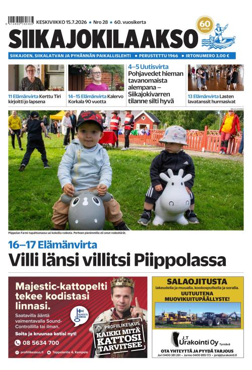 Siikajokilaakso 15.7.2026