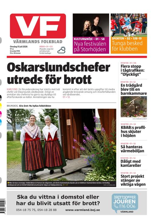 Värmlands Folkblad 15.7.2026