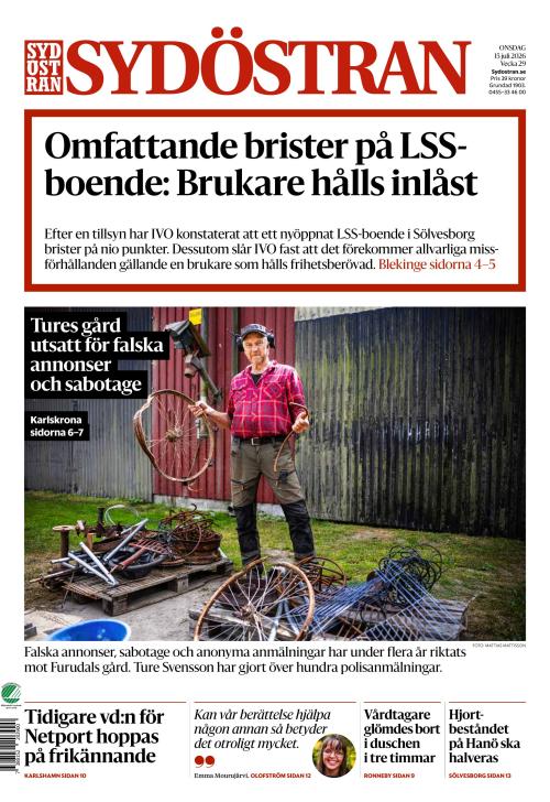 Sydöstran 15.7.2026