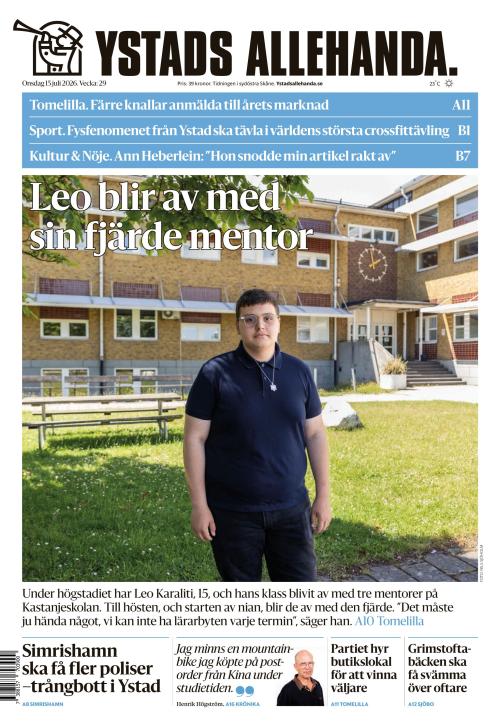 Ystads Allehanda 15.7.2026