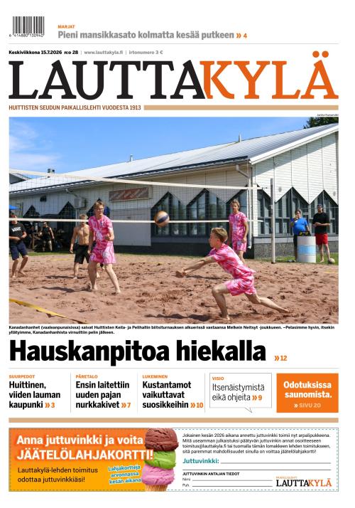 Lauttakylä-lehti 15.7.2026
