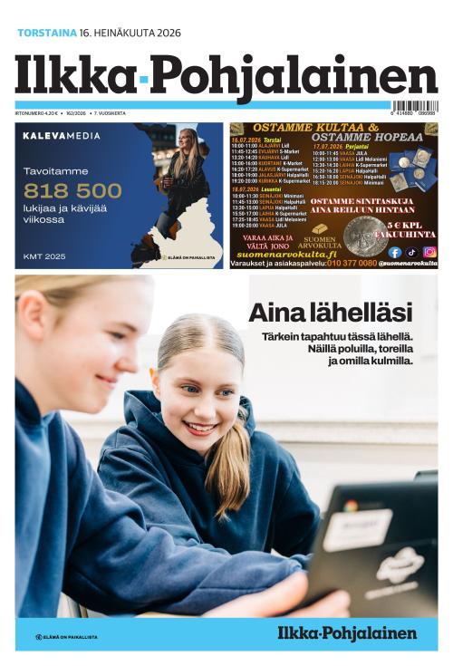 Ilkka-Pohjalainen 16.7.2026