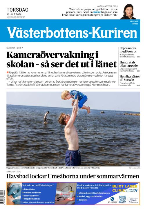 Västerbottens-Kuriren (SE) 16.7.2026