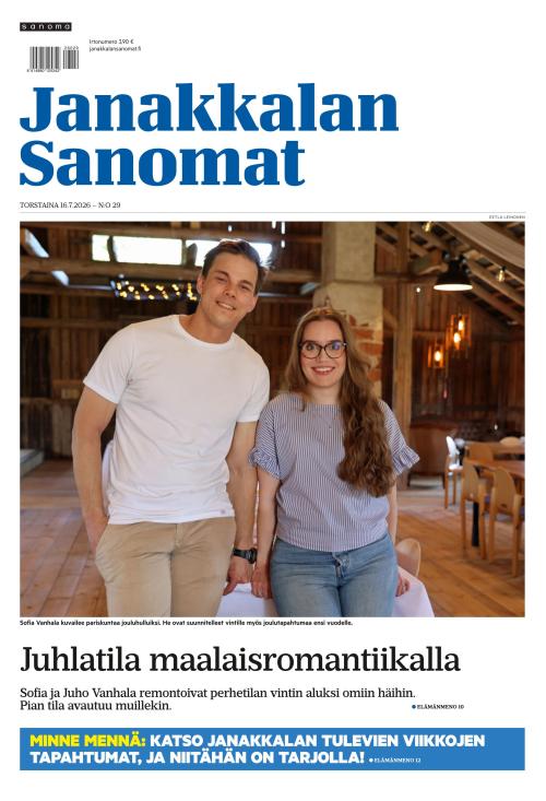 Janakkalan Sanomat 16.7.2026