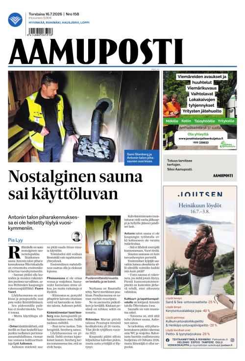Aamuposti 16.7.2026