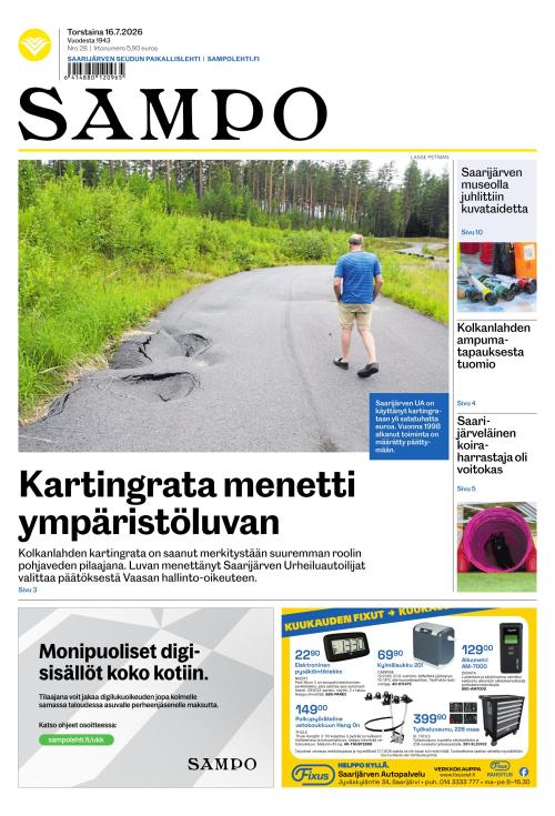 Sampo-lehti 16.7.2026