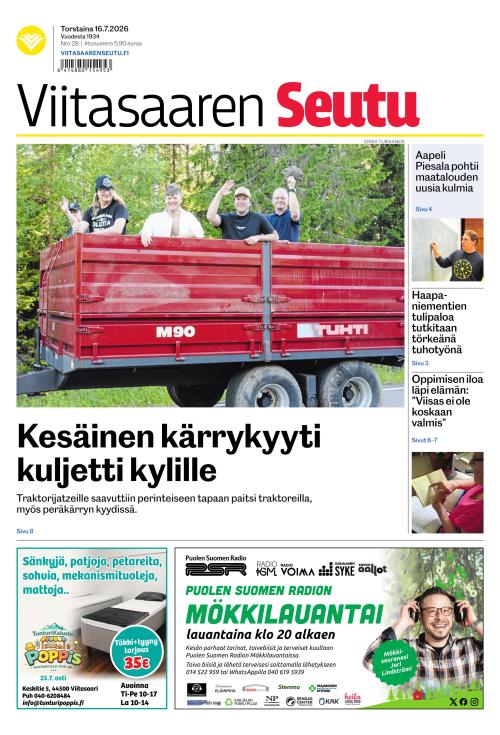 Viitasaaren Seutu 16.7.2026