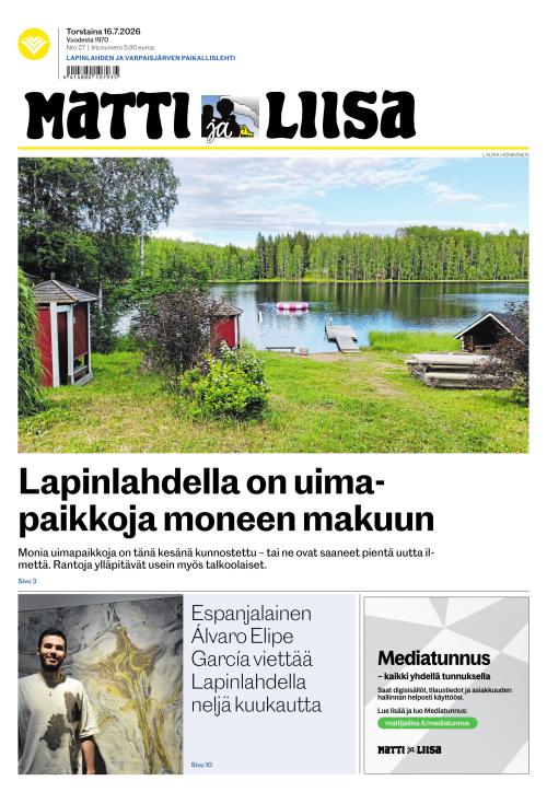 Matti ja Liisa 16.7.2026