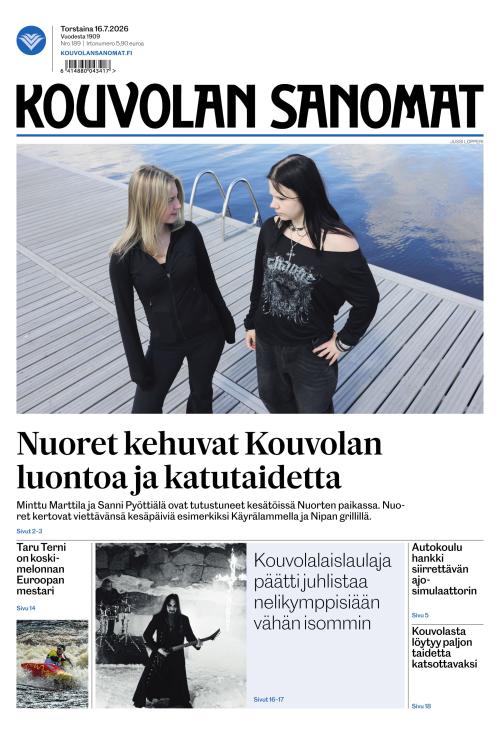 Kouvolan Sanomat 16.7.2026