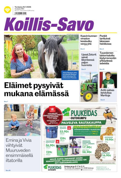 Koillis-Savo 16.7.2026
