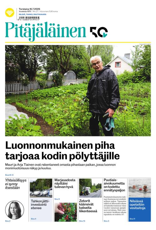 Pitäjäläinen 16.7.2026