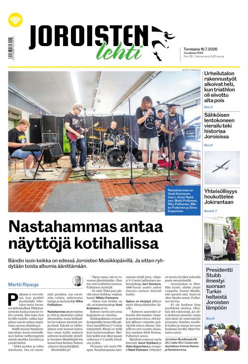 Joroisten Lehti 16.7.2026