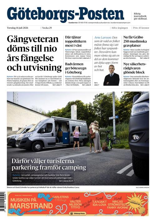 Göteborgs-Posten 16.7.2026