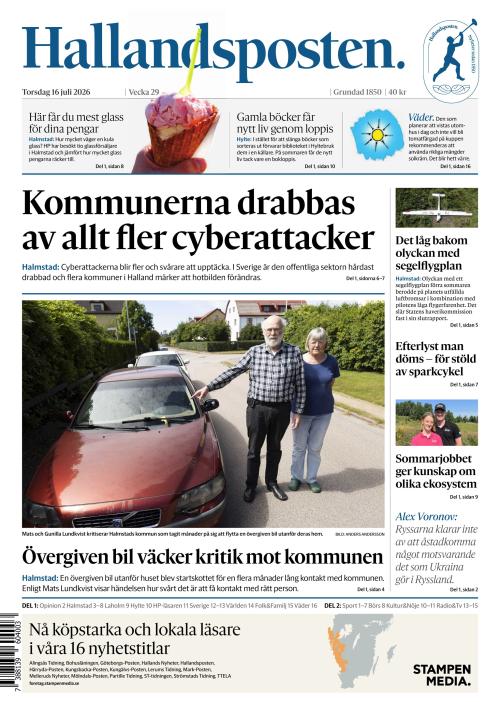 Hallandsposten 16.7.2026