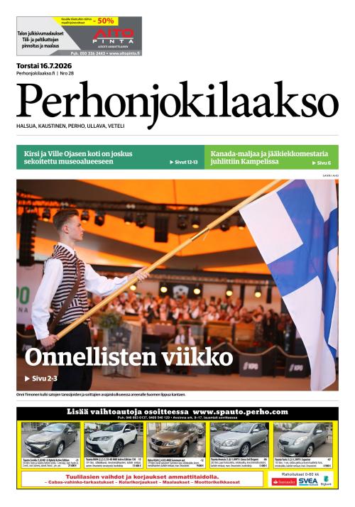 Perhonjokilaakso 16.7.2026