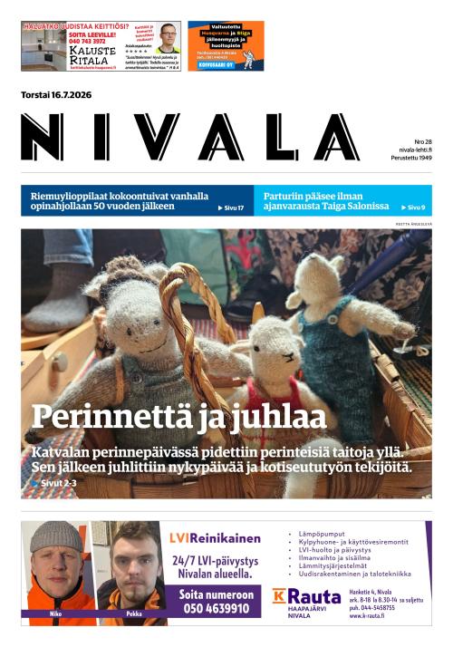Nivala-lehti 16.7.2026