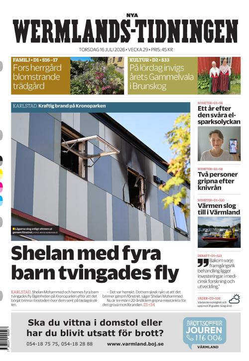 Nya Wermlands-Tidningen 16.7.2026