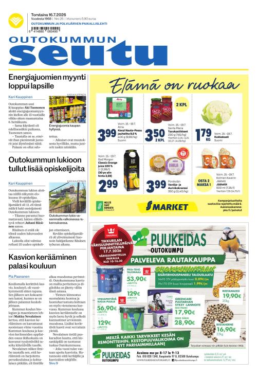 Outokummun Seutu 16.7.2026