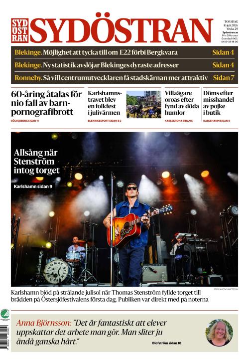 Sydöstran 16.7.2026