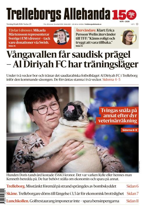 Trelleborgs Allehanda 16.7.2026