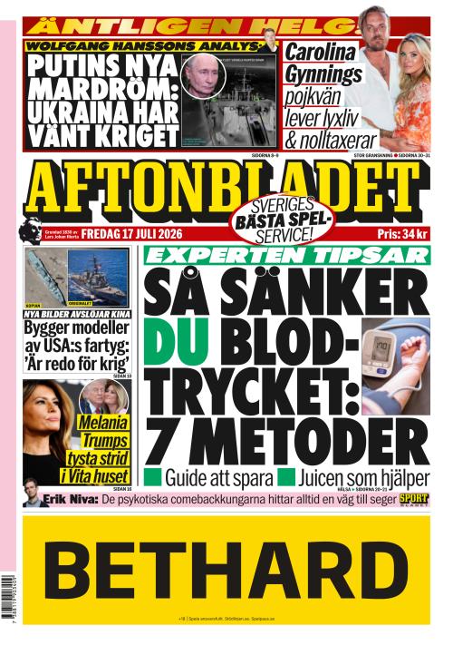 Aftonbladet 17.7.2026