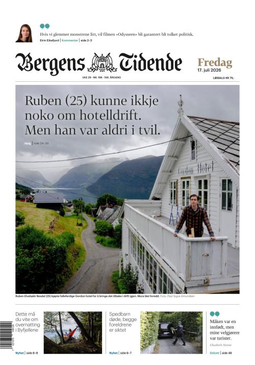 Bergens Tidende 17.7.2026