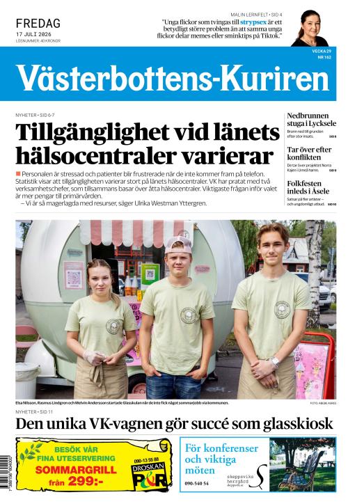 Västerbottens-Kuriren (SE) 17.7.2026