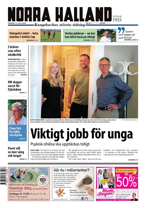 Norra Halland 17.7.2026