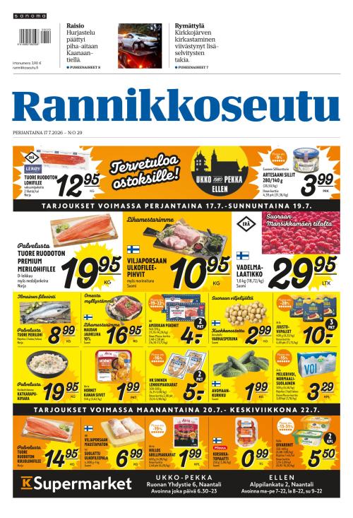 Rannikkoseutu 17.7.2026