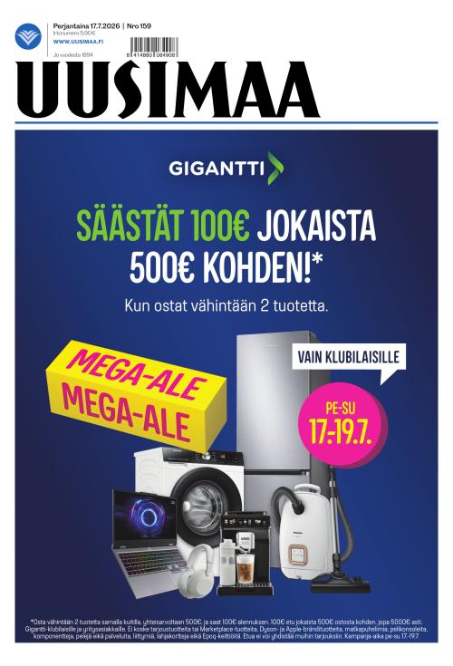 Uusimaa 17.7.2026