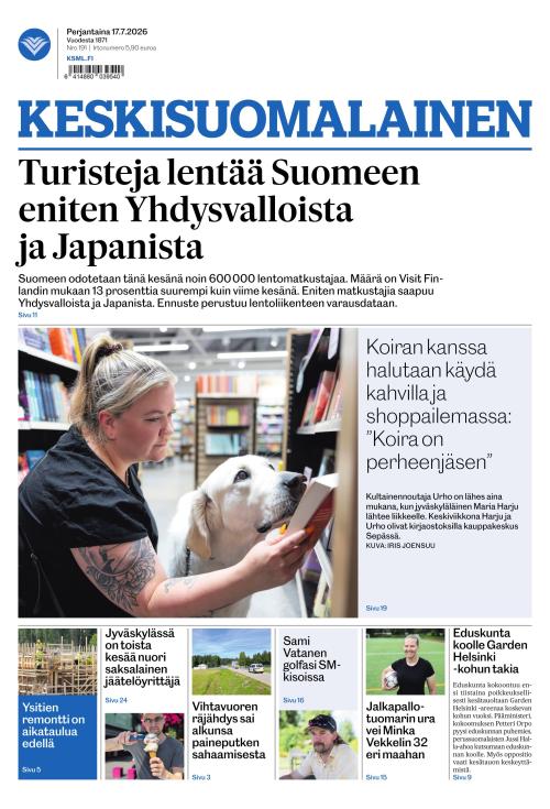 Keskisuomalainen 17.7.2026
