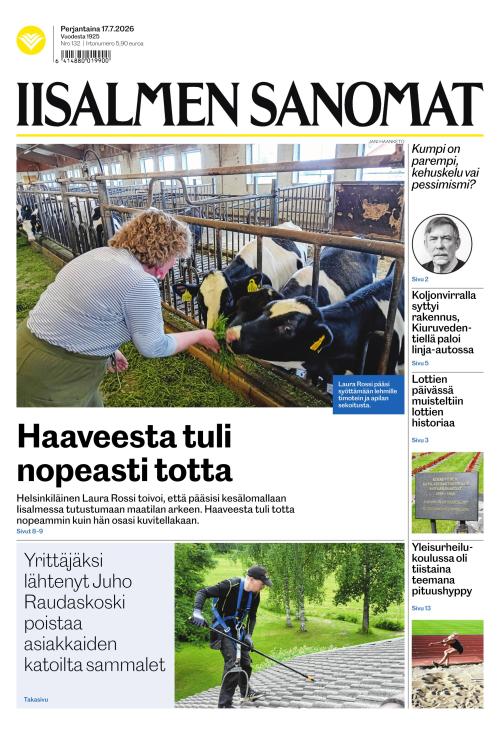Iisalmen Sanomat 17.7.2026