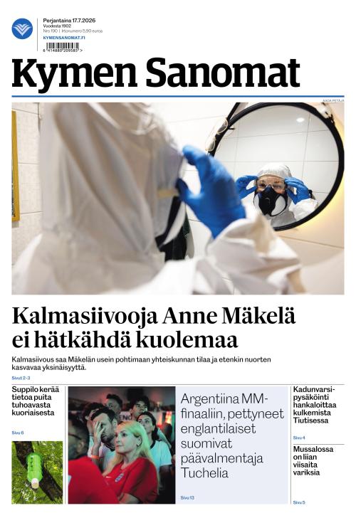 Kymen Sanomat 17.7.2026