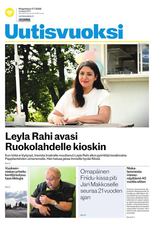 Uutisvuoksi 17.7.2026