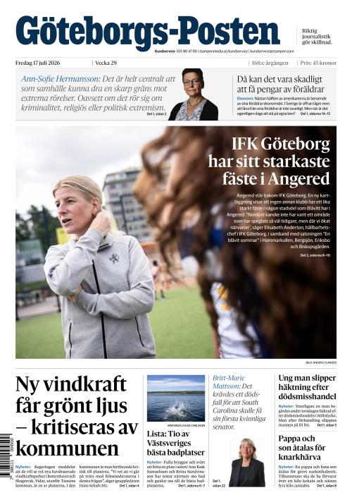 Göteborgs-Posten 17.7.2026