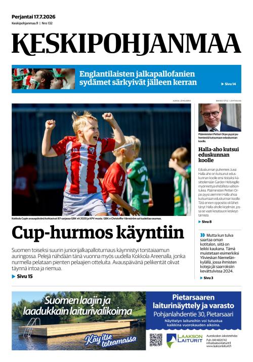 Keskipohjanmaa 17.7.2026