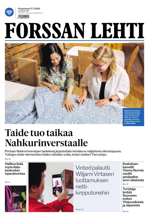 Forssan Lehti 17.7.2026