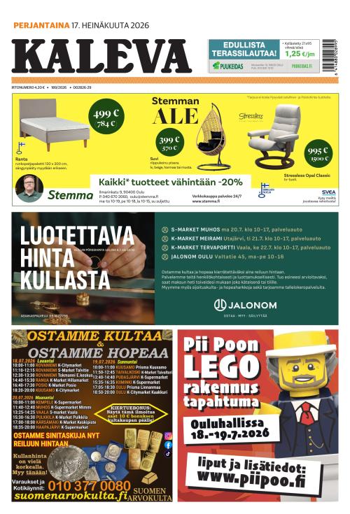 Kaleva 17.7.2026