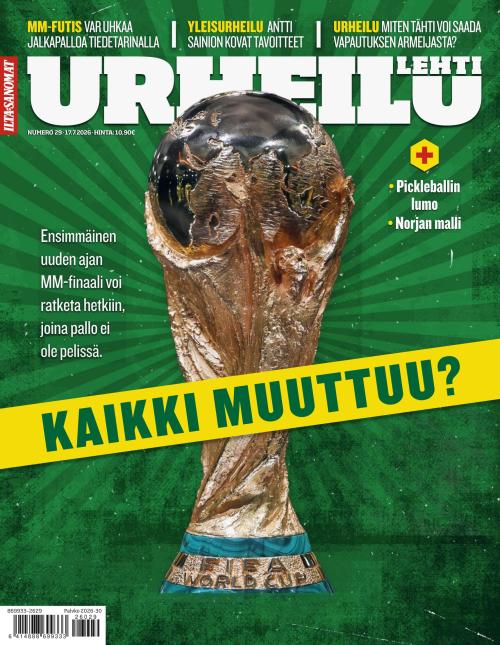 Urheilulehti 17.7.2026