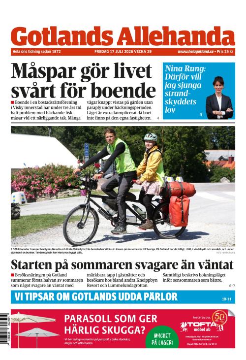 Gotlands Allehanda 17.7.2026