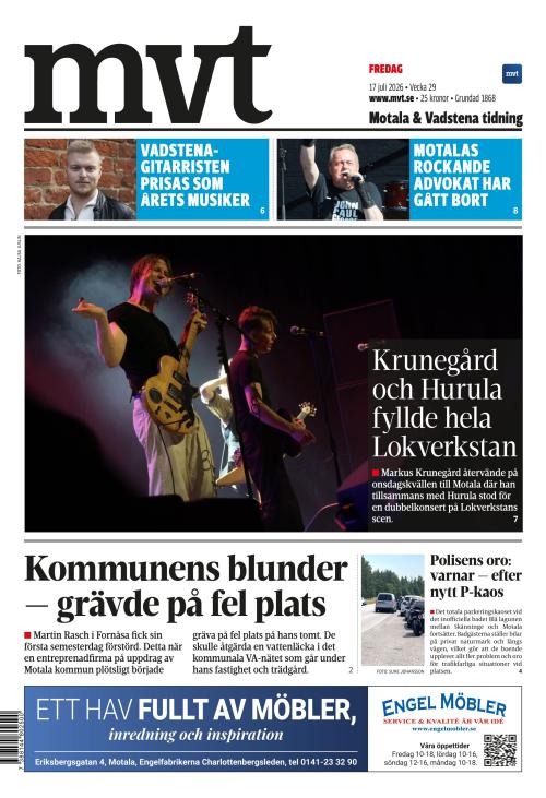 Motala Vadstena Tidning 17.7.2026