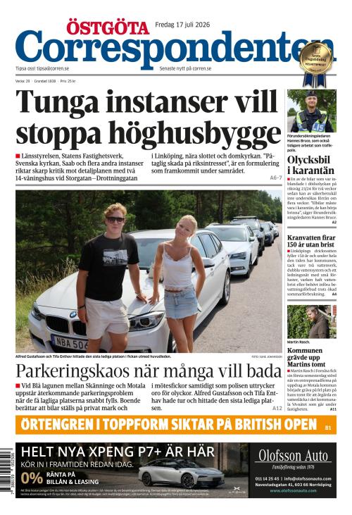 Östgöta Correspondenten 17.7.2026