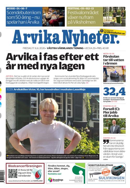 Arvika Nyheter 17.7.2026
