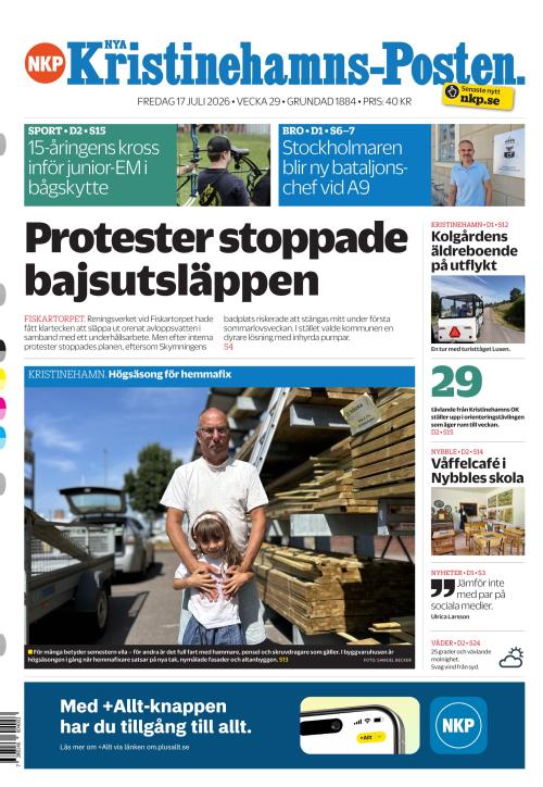 Nya Kristinehamns-Posten 17.7.2026