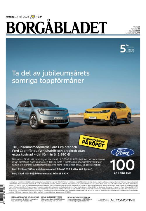 Borgåbladet 17.7.2026