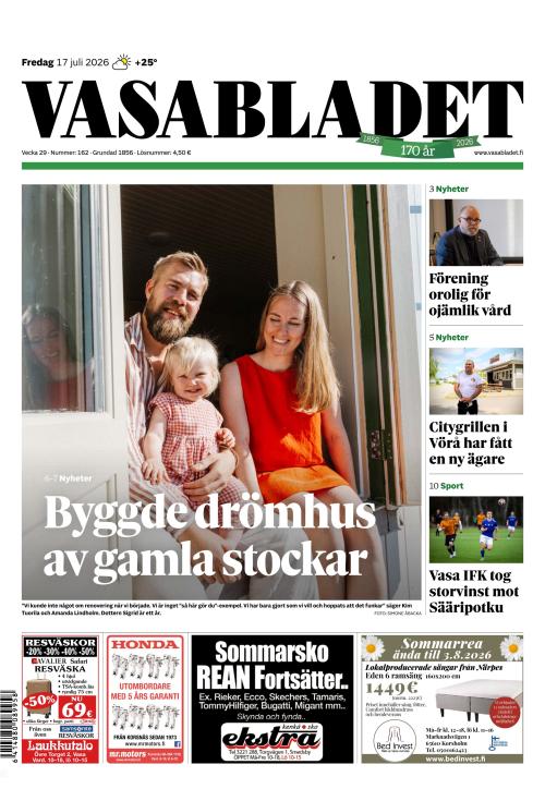 Vasabladet 17.7.2026